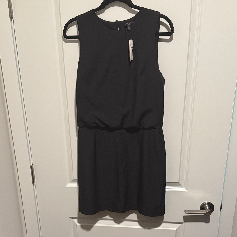 Banana Republic Black Mini Dress